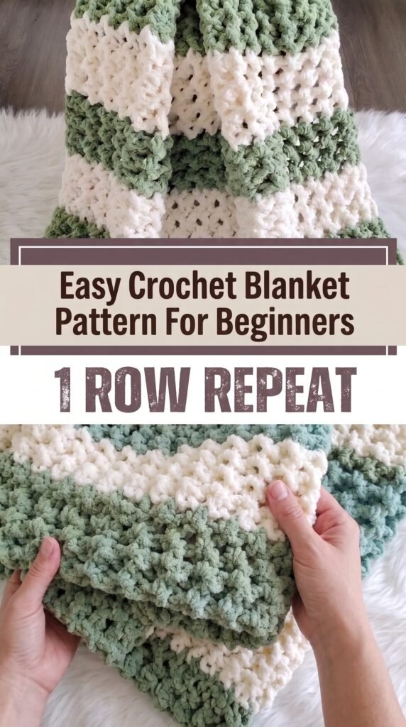 Easy Crochet Blanket Patterns For Beginners