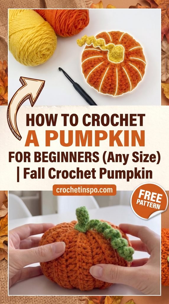 How to Crochet a Pumpkin