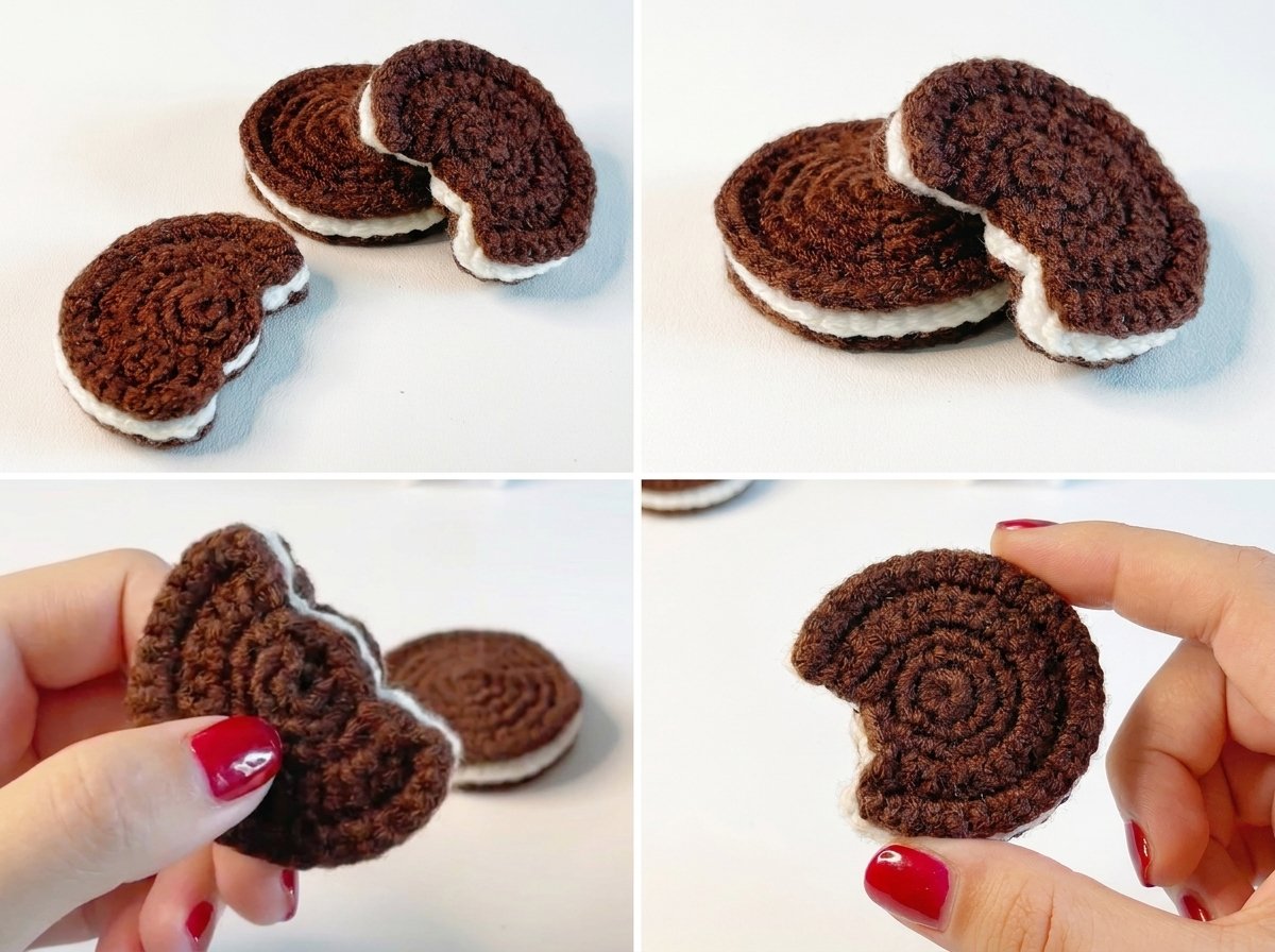 Crochet Bitten Oreo Pattern