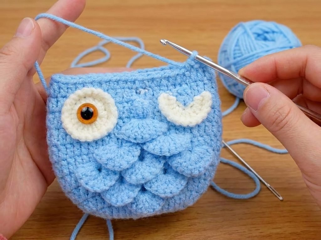 Crochet Cute Owl Bag