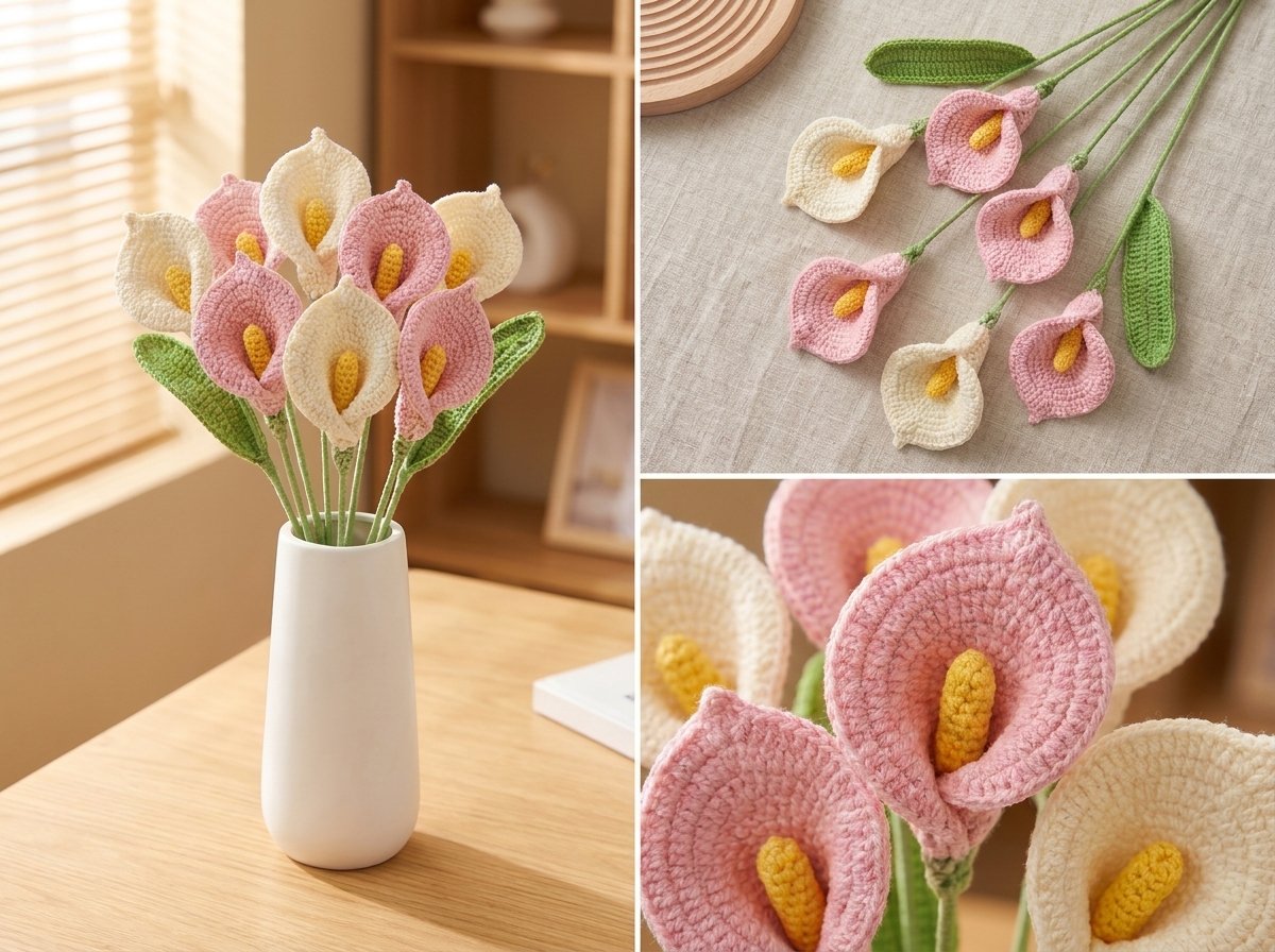 How to Crochet Calla Lily Flowers