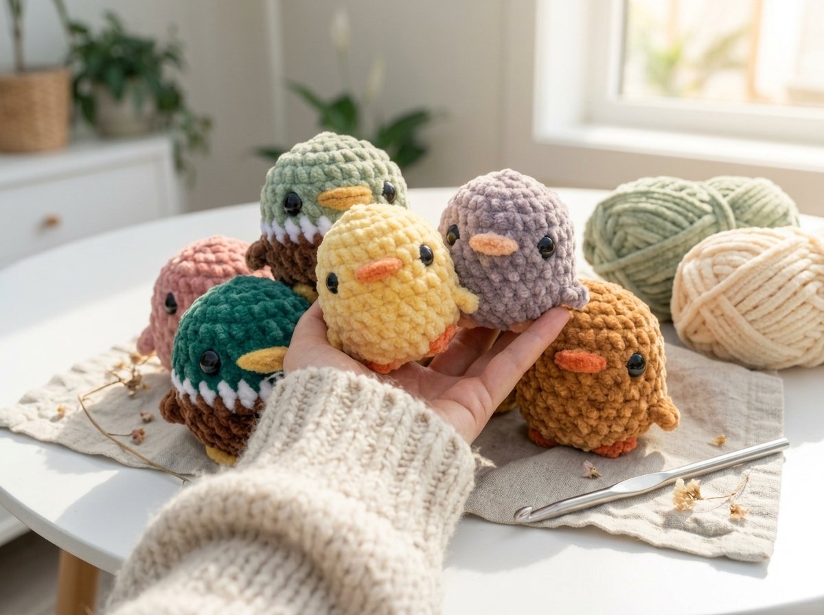 No-Sew Crochet Duck Pattern