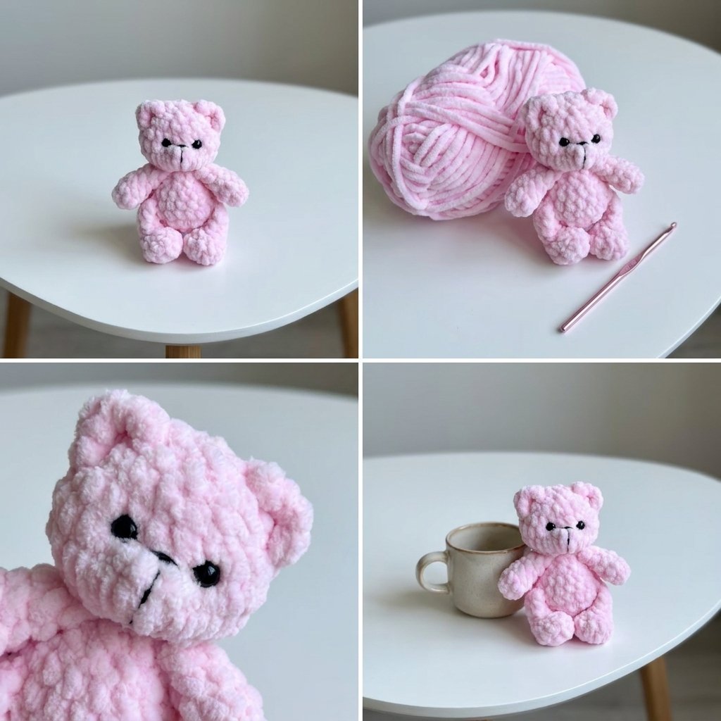 Pocket Bear Crochet Pattern