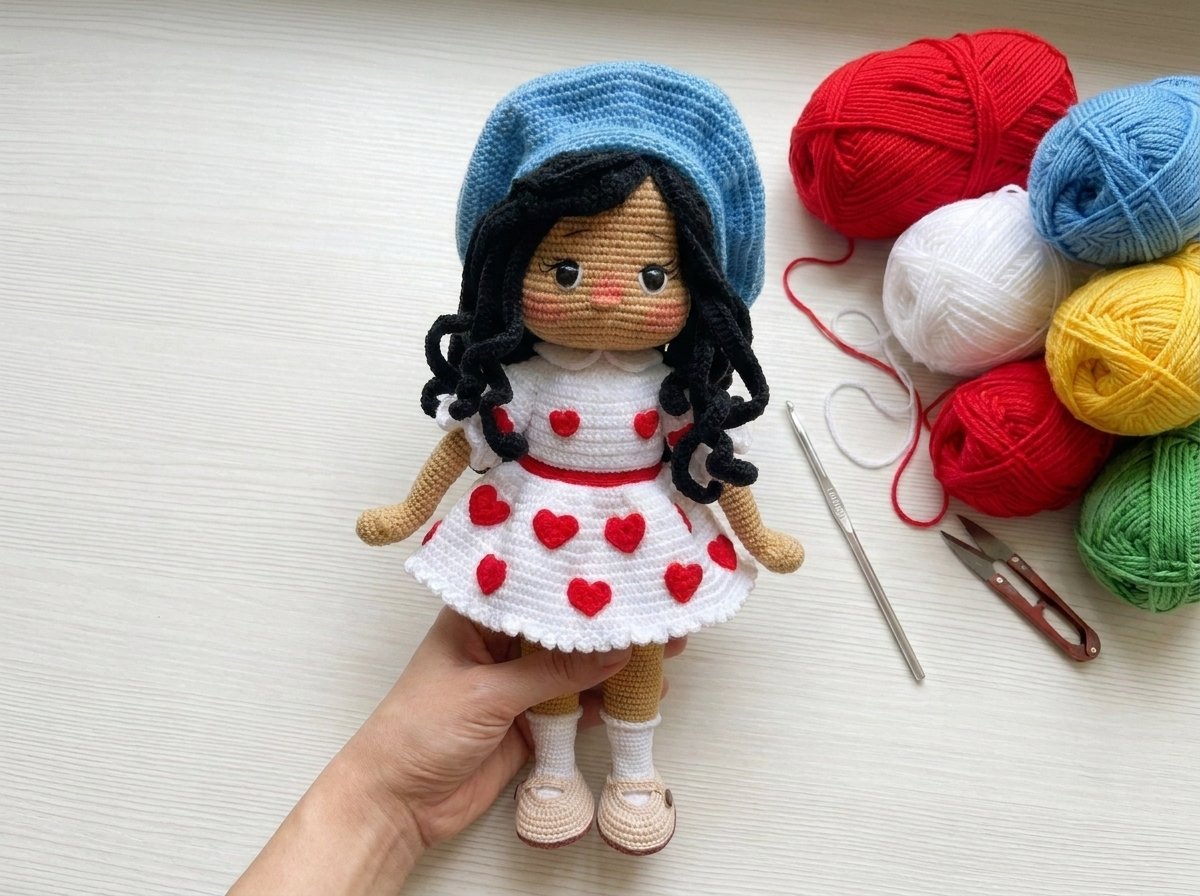 Valentina Amigurumi Crochet Doll
